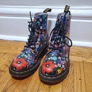 Floral Dr. Martens 1460 Pascal